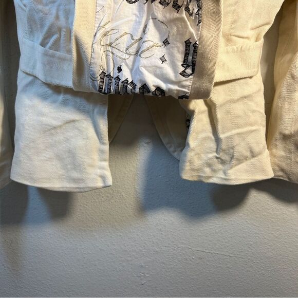 GWEN STEFANI L.A.M.B. LADIES BLAZER JACKET 2 buttercream capsule 90s career y2k - Picture 12 of 15